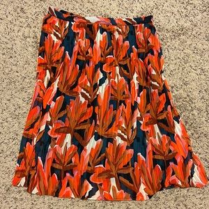 Floral MIDI Skirt | Size XL